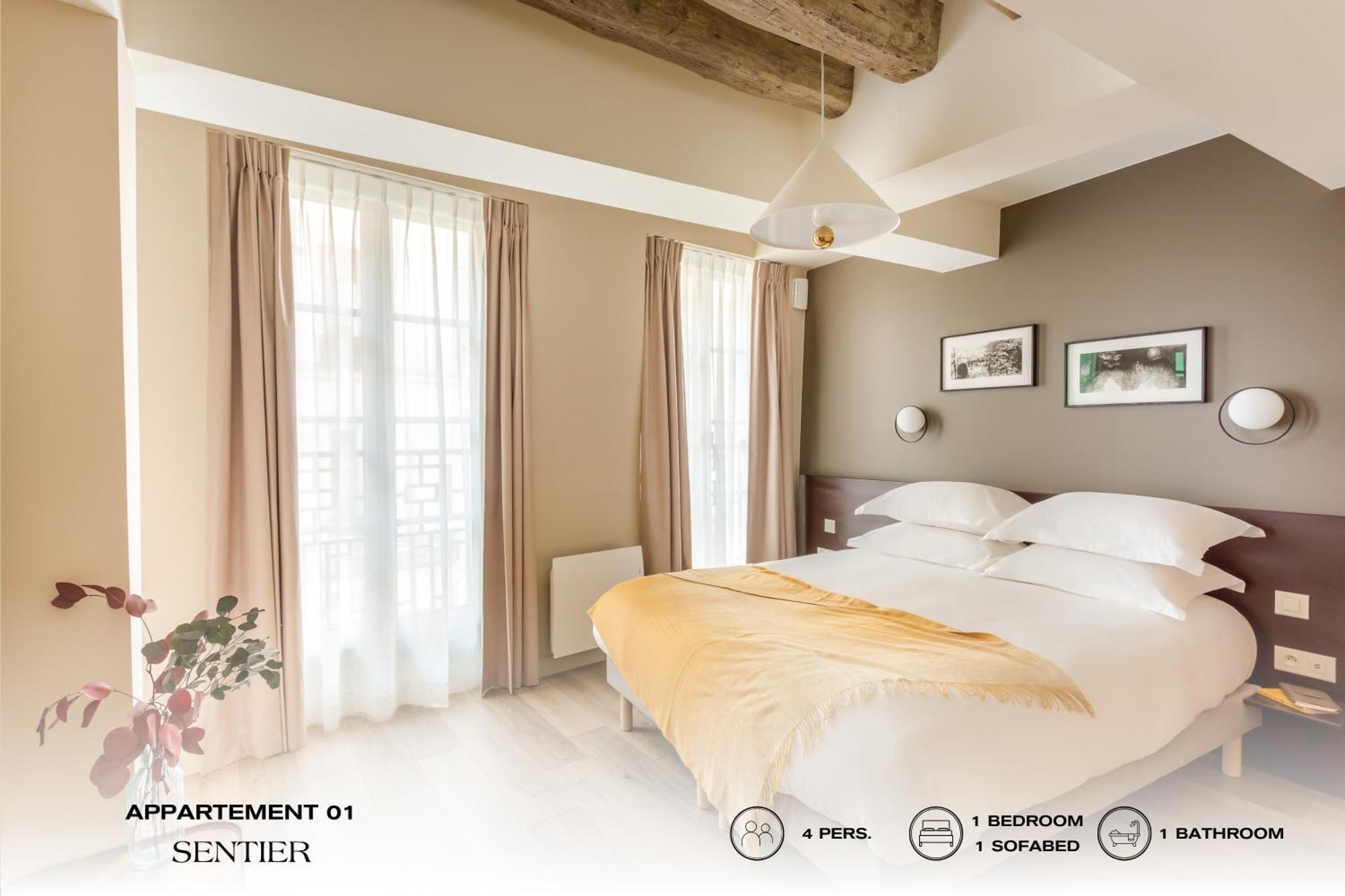 شقة Beauquartier - Sentier باريس المظهر الخارجي الصورة