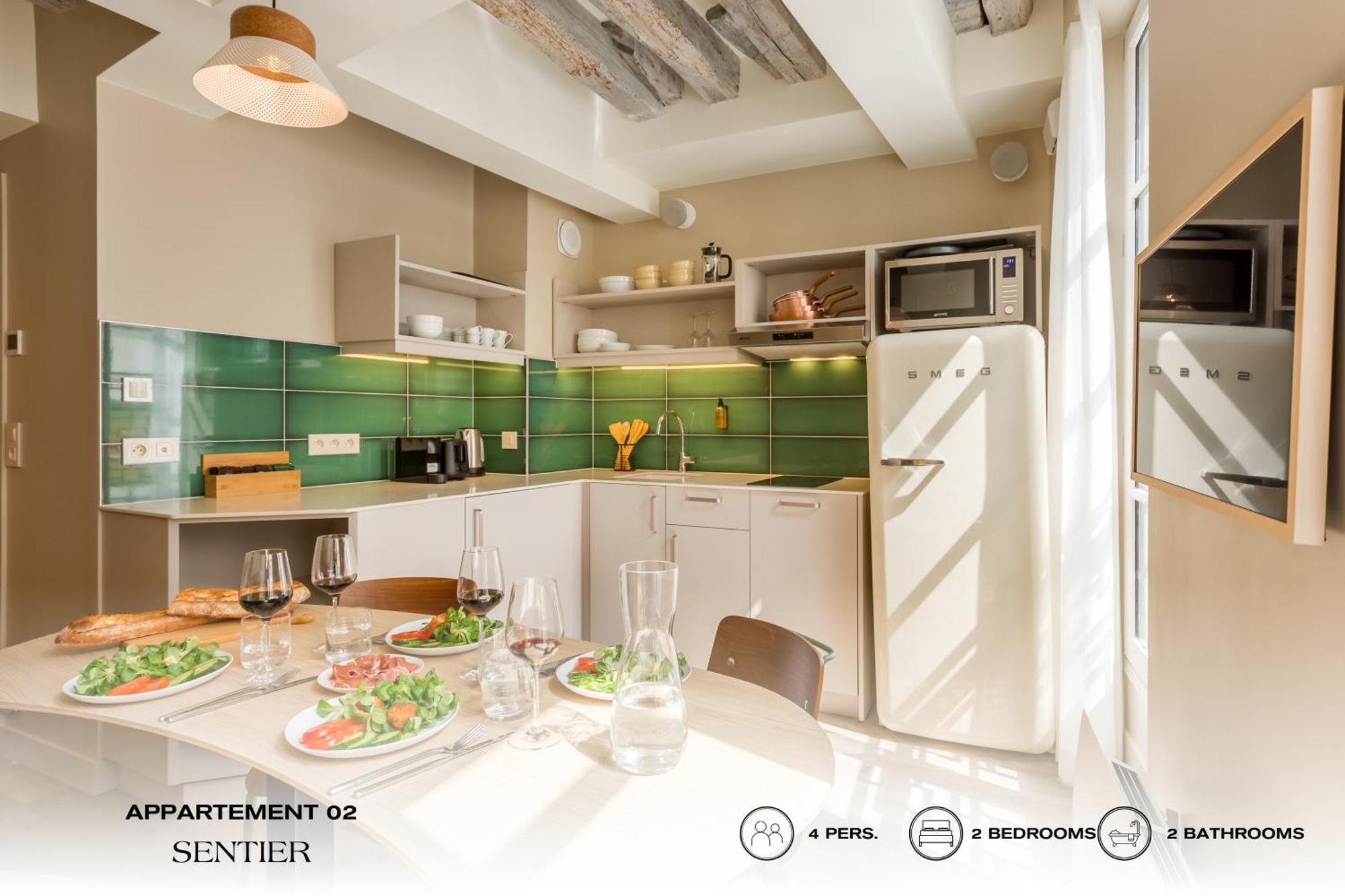 شقة Beauquartier - Sentier باريس المظهر الخارجي الصورة