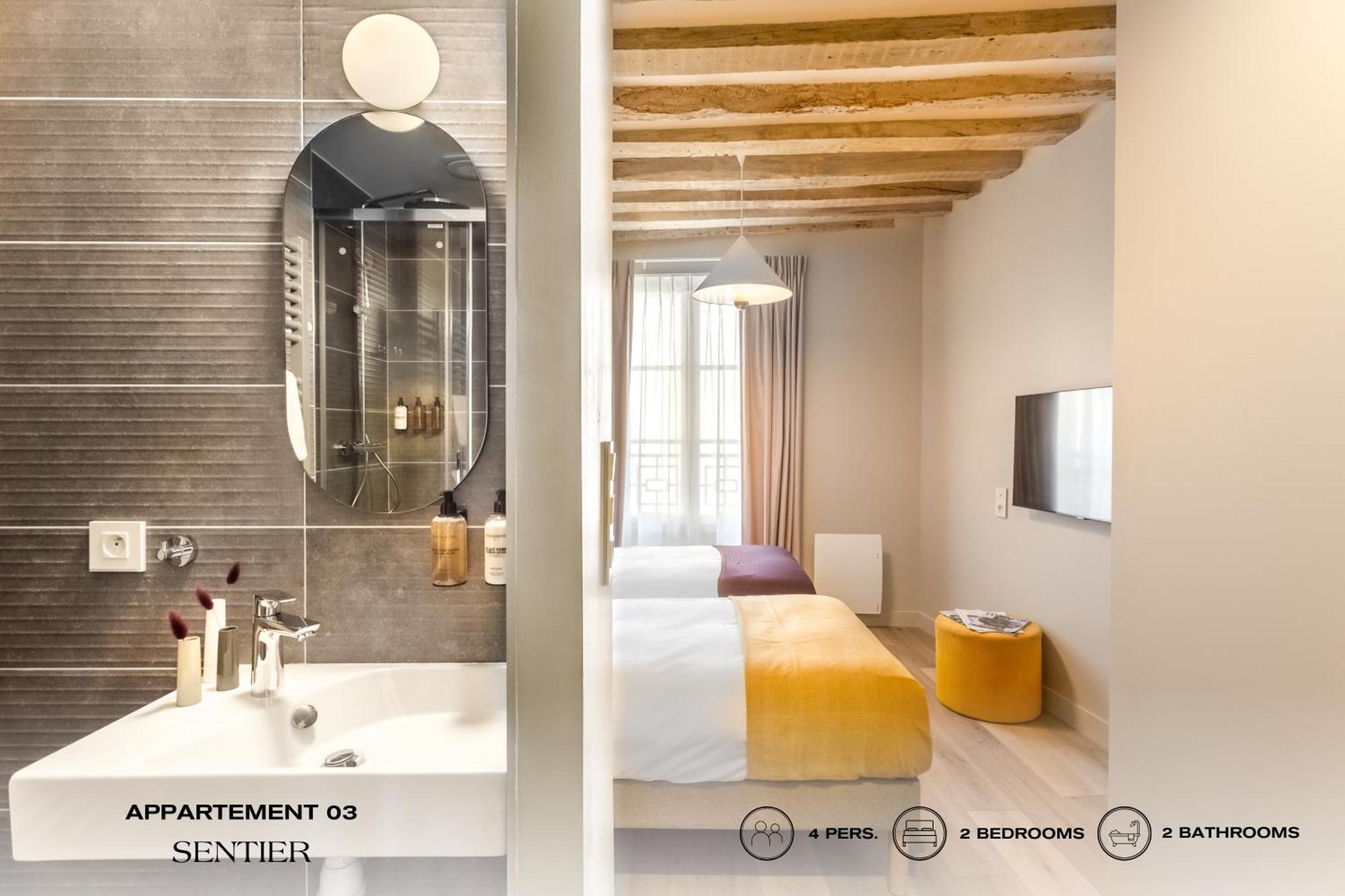 شقة Beauquartier - Sentier باريس المظهر الخارجي الصورة